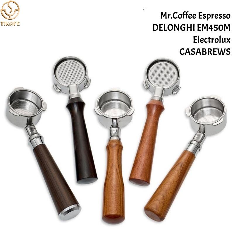 51mm Bottomless Portafilter Filter Fits Linea Classic EM450M,Mr. Coffee Espresso, Electrolux, CASABREWS CM5418,Essential,Sangkee