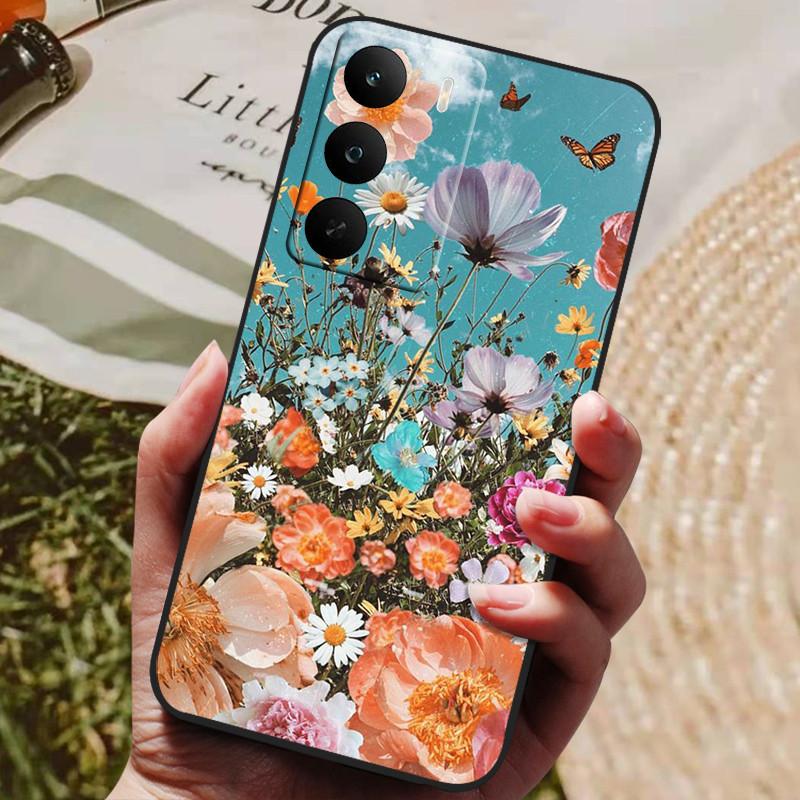 For OPPO Realme C71 Case Soft Silicone Luxury Shockproof Cover for Realme C73 TPU Coque Cute Cat Funda Shell RealmeC71 4G Global