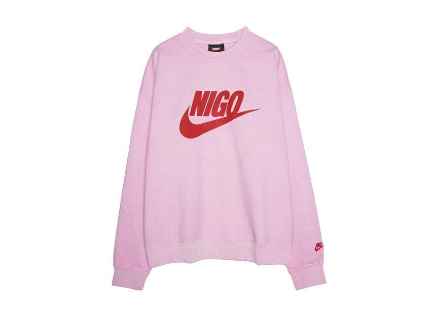 NIGO Nike NRG Crew Fleece Pinki14NIGOi14