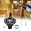 Universal Locking Water Inlet Leak Proof Threaded Connection Includes 2 Security Keys & Maintenance for Boats Trailers