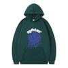 Unisex Kapuzenpullover Mit Spinnenaufdruck Lockerer Schnitt Langarm Pullover Winter