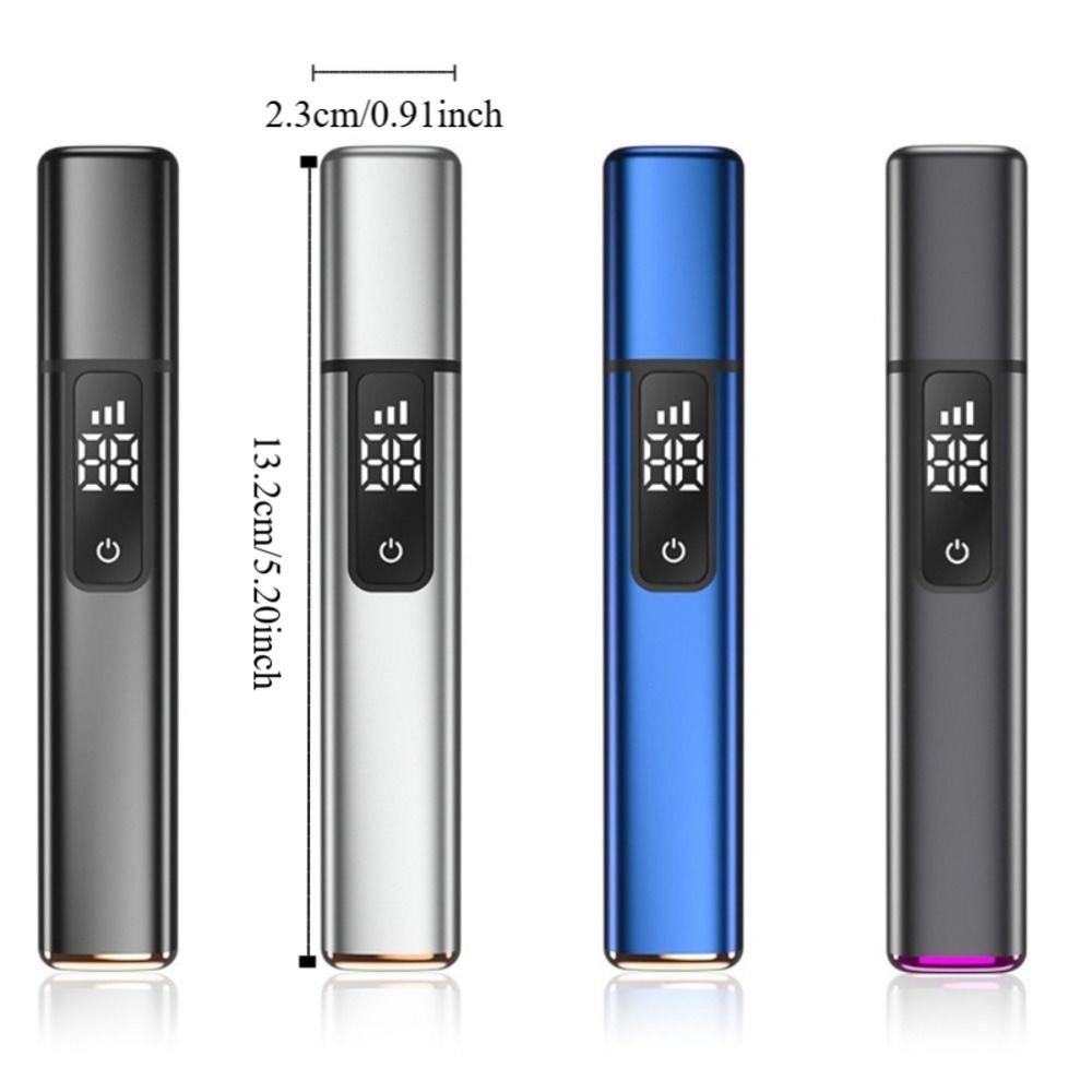 Digital Display Nose Hair Scissor Fast Charging Eyebrows Razor Safe Electric Nose Hair Trimmer  Man