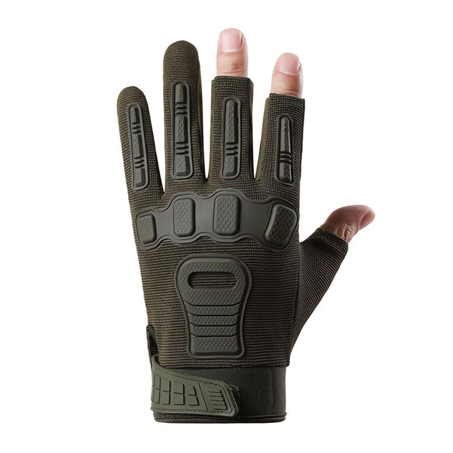 Tactical Gloves for Women and Men Outdoor Rock Climbing Finger Leakage Training Anti Slip Protection Cycling Tactical Gloves