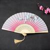 Summer Japanese-Style Cherry Blossom Hanfu Dance Chinese Style Folding Fan