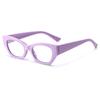 Children Classic Cat's Eye Photochromic Glasses  Fashion Retro Radiation Protection Eyewear For Boys And Girls