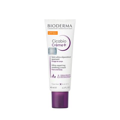 Bioderma Cicabio Cream+ SPF50+ 40ml - UV Repair, Korean
