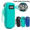Insulin Cooler Travel Case With Thermometer Display Diabetic Cooler Medication Refrigerated Insulin Pen Organizer Bag Waterproof