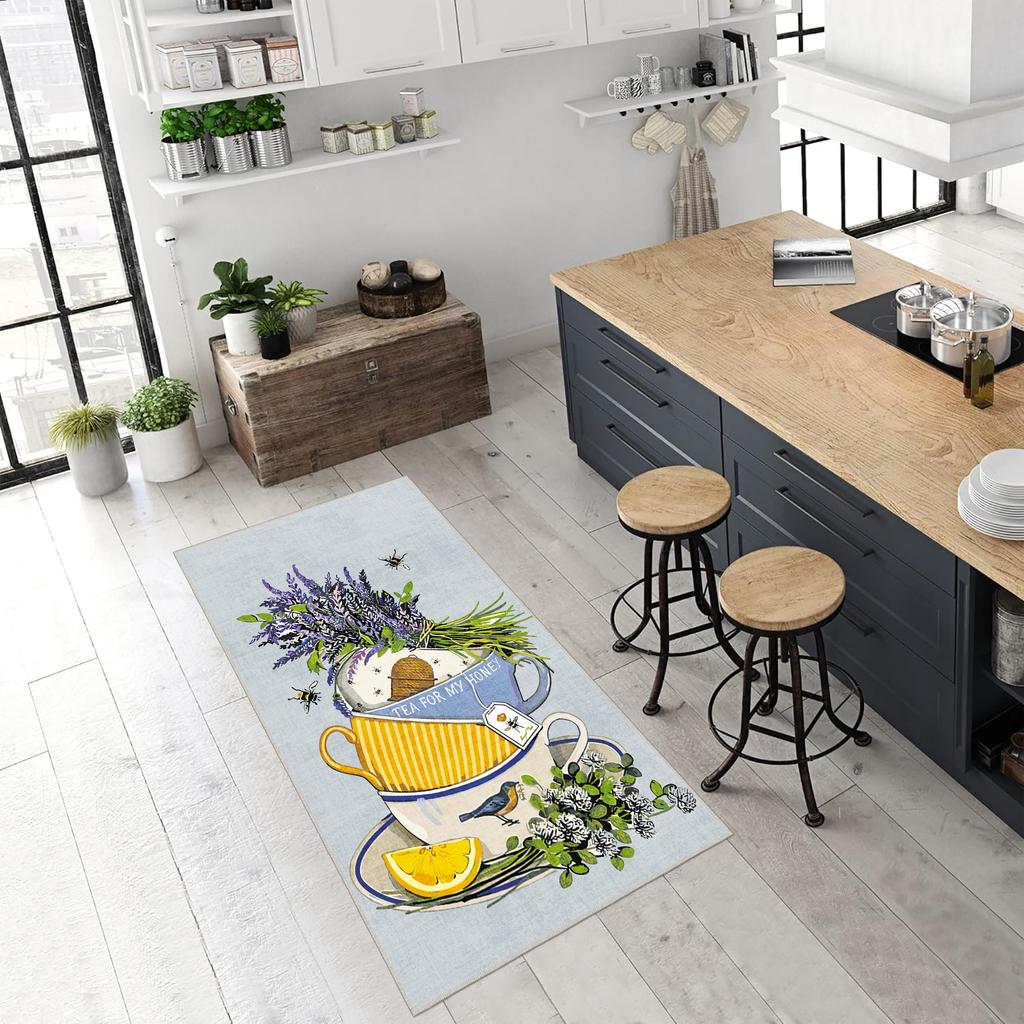 Decorative Area Rugs, Rugs For Living Room, Machine Washable Rug, Non Slip Rug