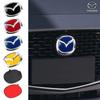 104mm 140mm Car Front Hood Badge Rear Trunk Fender Sticker Decals for Mazda 2 3 6 8 Atenza CX-30 CX-50 CX-60 MX-5 CX-3 CX-5 CX-7