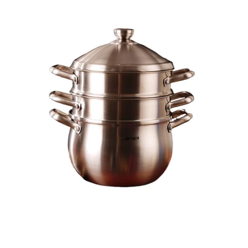 LIAN 3-Layer Stainless Steel Steamer Pot