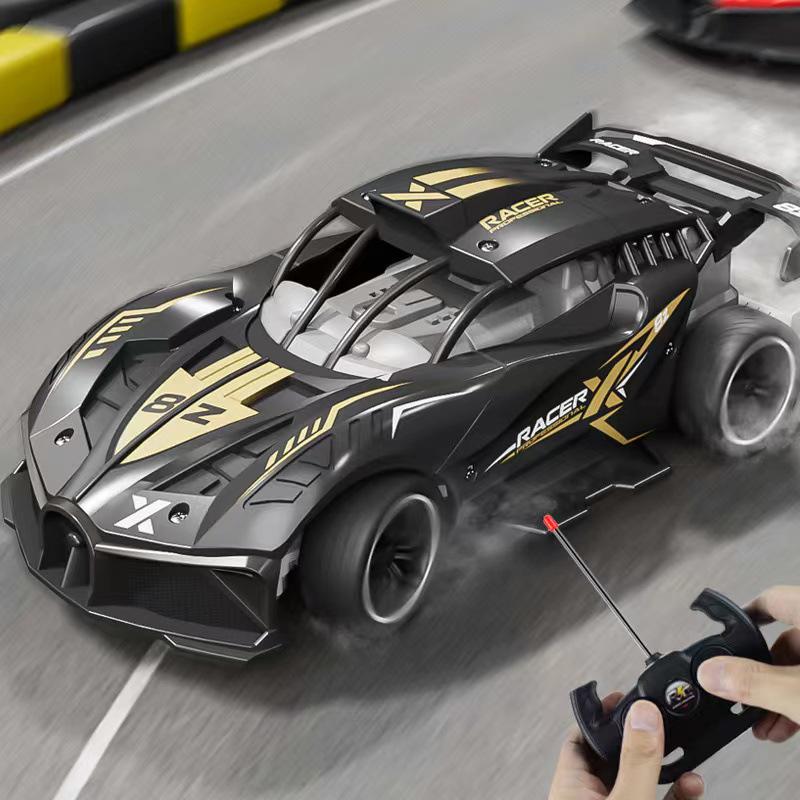 Children's F1 Drift Car: High-Speed Off-Road Racing Toy with Four-Wheel Drive and Spray Feature