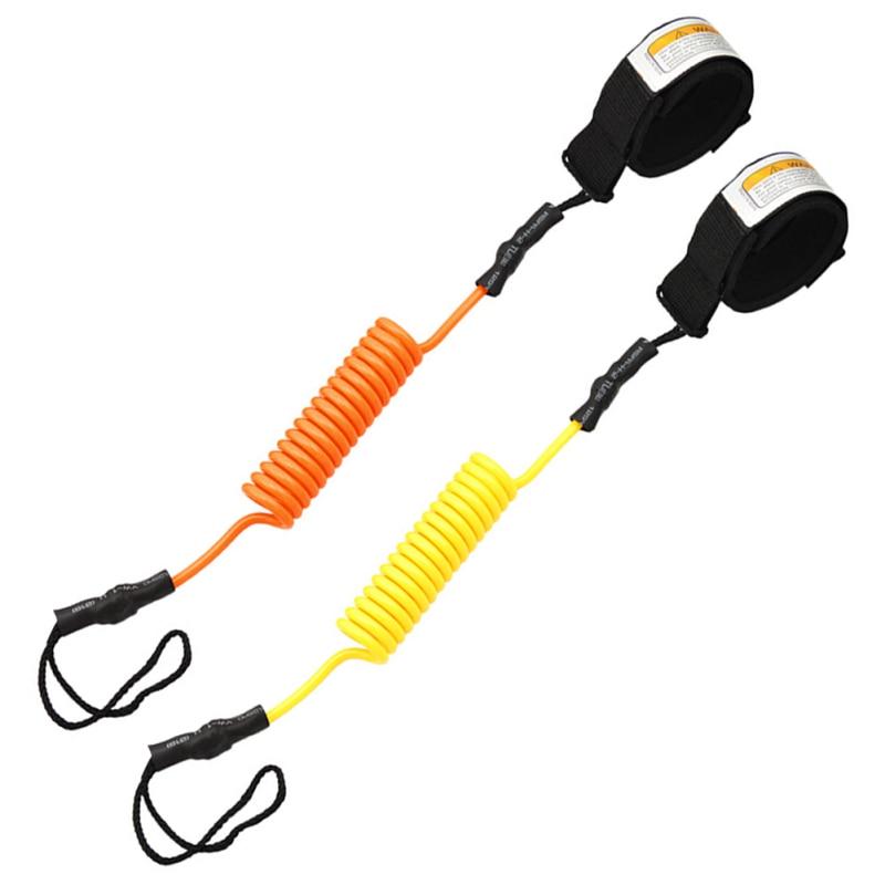 Surfing Kayak Leash Rope Surfboard Boat Leash Elastic Rotatable