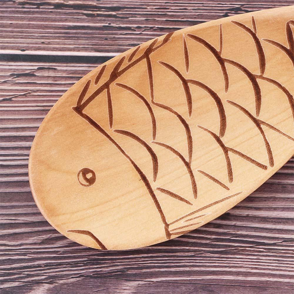 Tableware Easy To Clean Natural Eco-friendly Wooden Spatula Serving Spoons Rice Paddle Rice Scooper