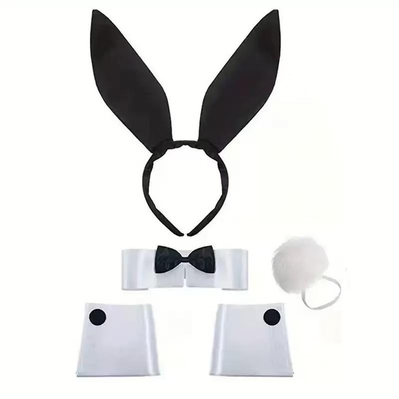 Rabbit Ears Suit Headband Bunny Headband Easter Party Halloween Prom Headbuckle