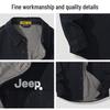 JEEP Men's Relaxed Fit Denim Long-Sleeve Shirt Jacket