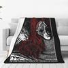 Messmer Eldened Ringed Shadow Of The Erdtree Blankets Lightweight Thin Fleece Comfortable Present Throw Blanket Plush Thin Quilt