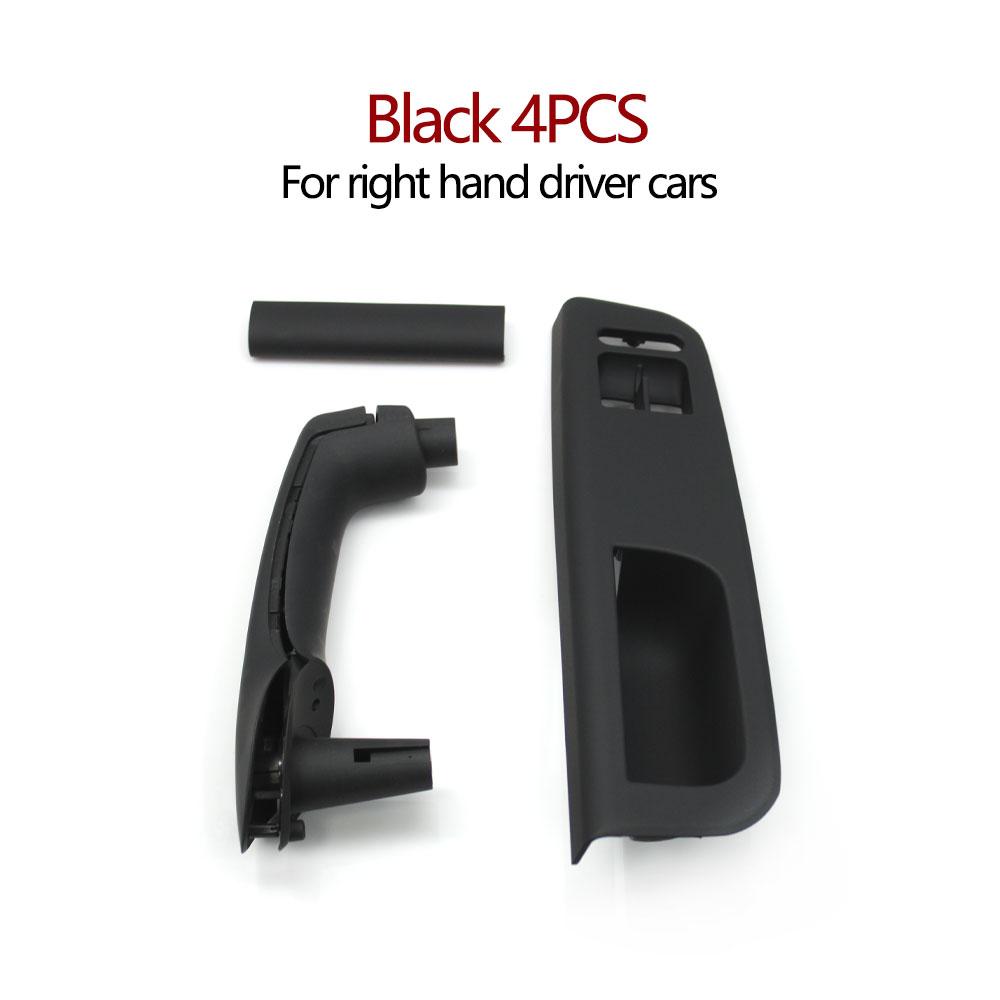 RHD Car Interior Door Pull Grab Handle Window Switch Cover Panel Replacement For Volkswagon VW Bora Golf 4 MK4 Jetta 1999-2004