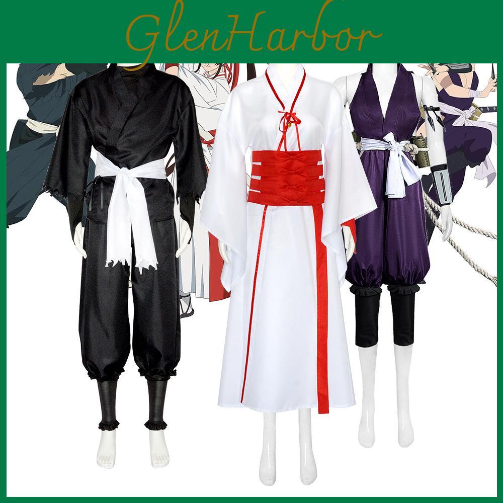 Hells Paradise Cosplay Costume With Polyester Fabric For Anime Role Play