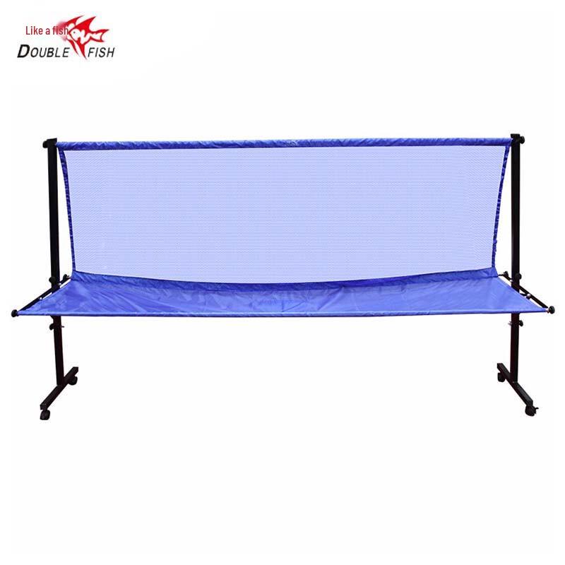 Double Fish Table Tennis Nets & Ball Collectors