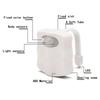 Cute Mini Human Body Infrared Induction LED Toilet Night Light, 8/16 Colors Bathroom Star Projector Lamp with Motion Sensor for Home Decor