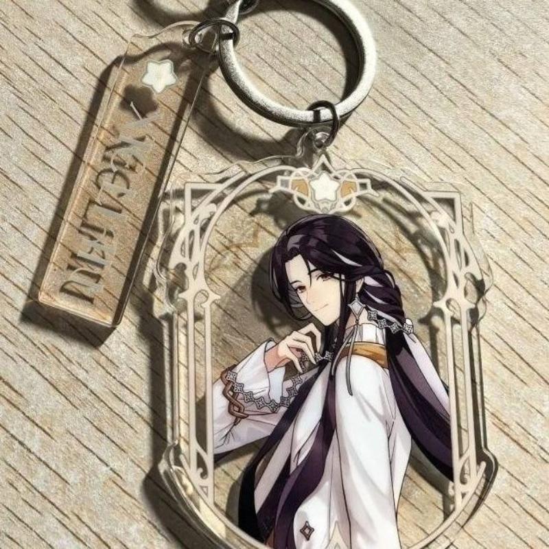 Mode Anime Heaven Official'S Blessing Schlüsselanhänger Tian Guan Ci Fu Hua Cheng Xie Lian Schlüsselanhänger Arcylic Anhänger Taschen Dekoration Geschenk