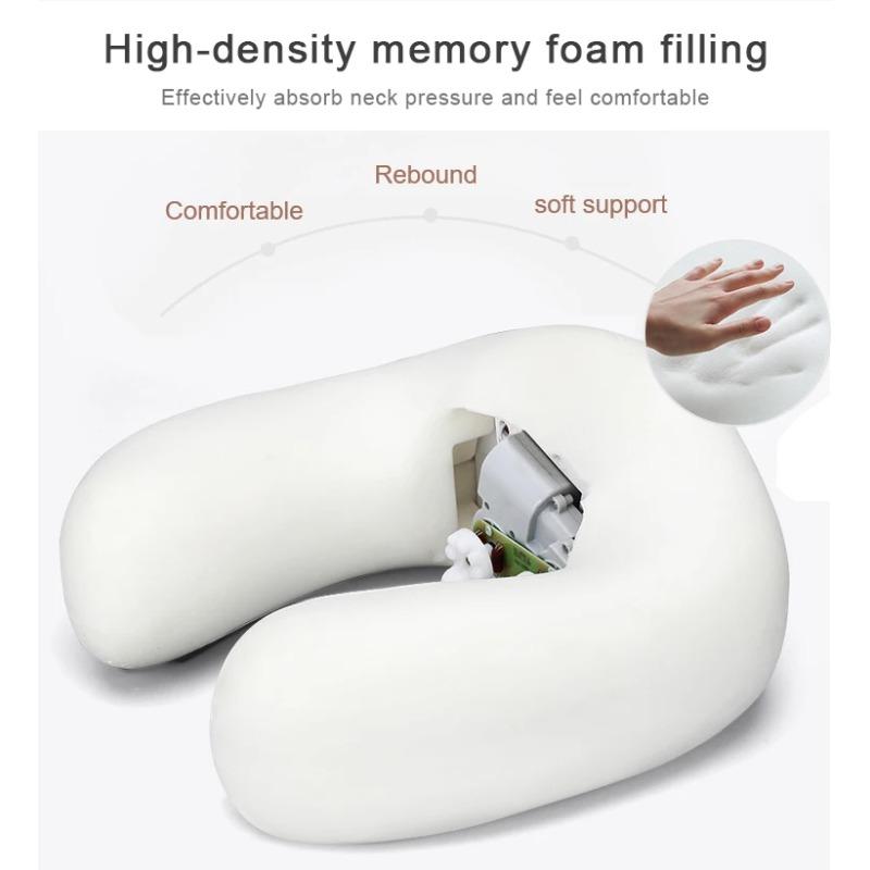 High Quality U-Shaped Electric Massager Pillow Multifunctional Home And Travel Neck Vibrator Kneading Function