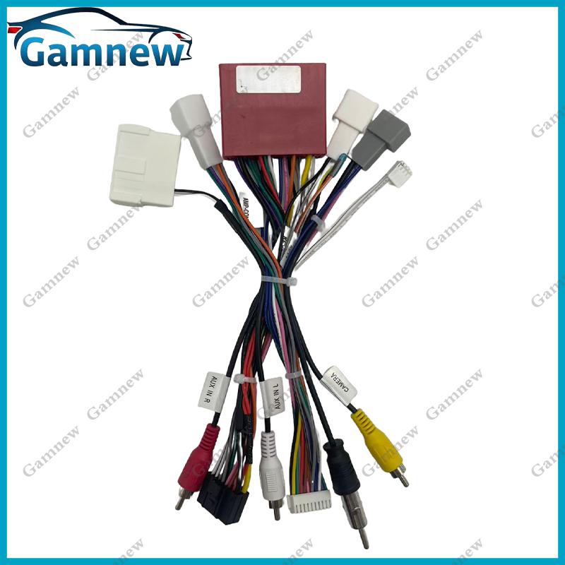 

Car 16PIN Android Wire Harness Adapter Canbus Box Decoder For Mazda 6 Atenza CX-5 CX5 2012+ MZ-SS-07A High End Cable