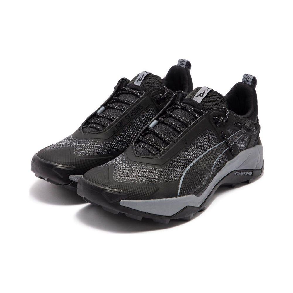 Puma Explore Comfortable Sports Fashion Fabric Non-Slip Wear-Resistant Lightweight Low-Top Trail Running Shoes Men sneaker Black 377854-01