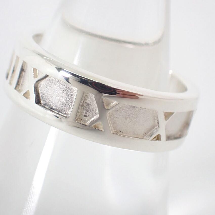 [Used] TIFFANY 925 Atlas Ring, Size 13.5, J43-5