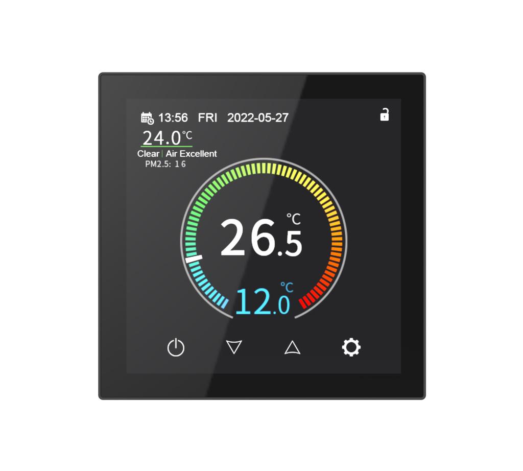 HYT001 Tuya WiFi Smart Thermostat Customizable UI Icons Programmable Color Screen for Underfloor Heating