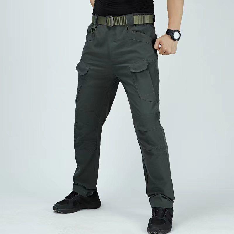 Herren Militärische Taktische Hosen SWAT Combat Military Hosen Männer Taschen Mit Vielen Taschen Outdoor Wasserdichte Casual Cargo Hosen Taktische Hosen