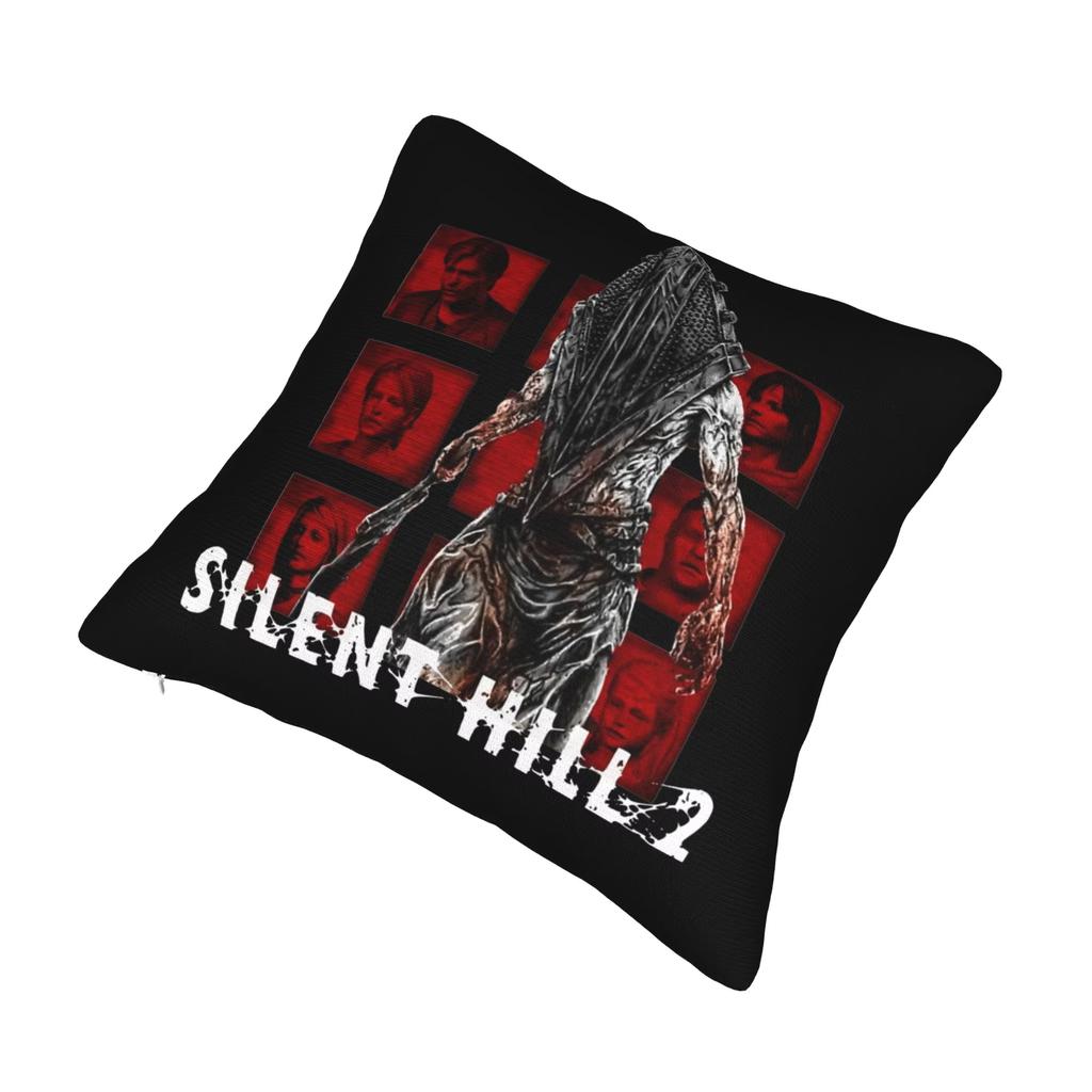 Silent Hill 2 Horror Game Pillow Case - Polyester Square Cushion Cover For Sofa Fashion Decor