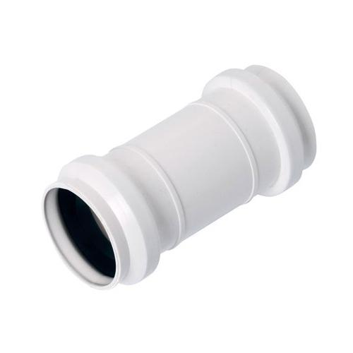 Sewer Connector Sleeve White 40 Mm