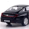 Welly Hyundai Sonata DN8 Diecast Model Car, Black, 1pc