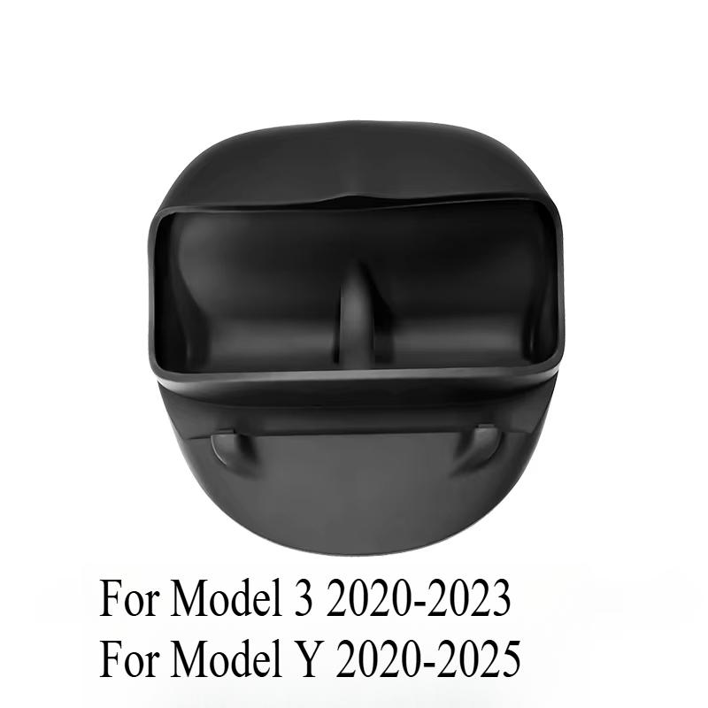 Steering Wheel Front Storage Box Silicone Phone Holder Glasses Storage for Tesla Model 3 2020-2025 Y 2020-2025 Car Accessories