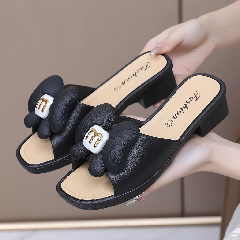 Fairy Wind Summer Wear New Thick-soled Wedge Heel Versatile Sandals with Skirts and Sandals