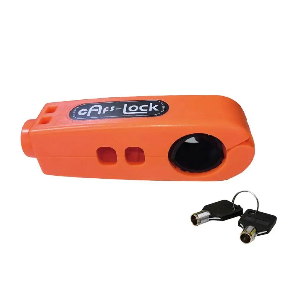 

Motorcycle Handlebar Lock No Alarm High-precision Lock Pvc Waterproof Anti-theft Core Colors Heat-resistant Multiple G0f7