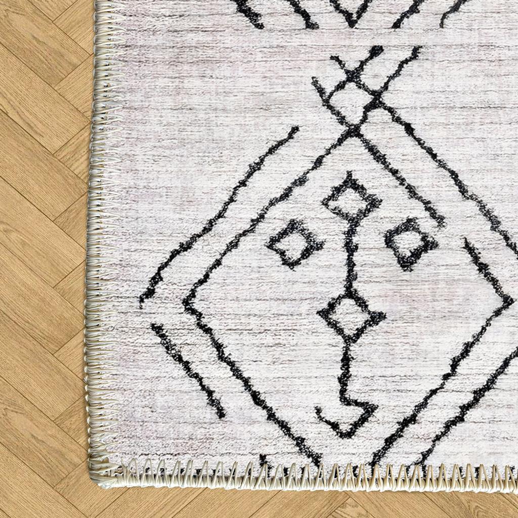 Decorative Area Rugs, Rugs For Living Room, Machine Washable Rug, Non Slip Rug