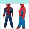 Spider-man Homecoming Hero Kids Costume Outfit Featuring Lifelike Muscle Design And Exquisite Workmanship