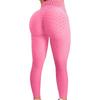 Sports quick-drying fitness casual pineapple grid yoga pants hip-lifting bubble pants women's multicolor long pants