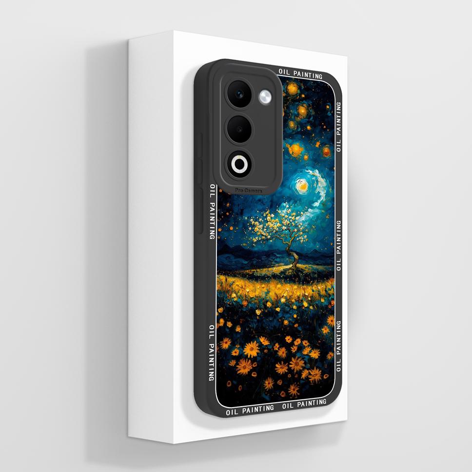 For Oppo A5 5G CPH2735 Phone Case Elegant Butterfly Patterns High Quality Bumper For Oppo A 5 OppoA5 Anti Drop Soft Fundas Capa