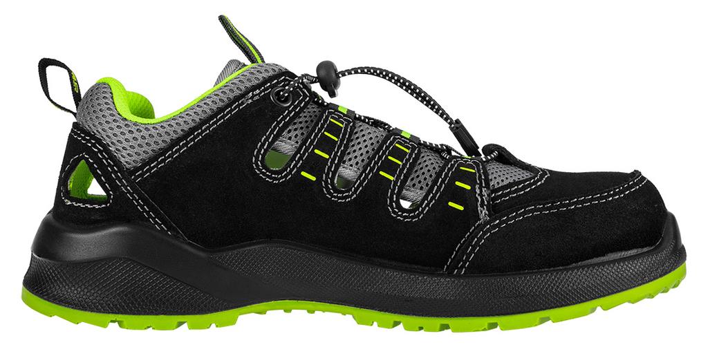 S1P SR work sandals, steel toe cap, steel anti-puncture insole, size 39