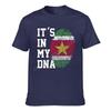 Suriname Flag Surinames Country Map ITS IN MY DNA Men Women Tshirt Boys Tees T Shirt Hip Hop Tshirts XS5XL 100 Cotton
