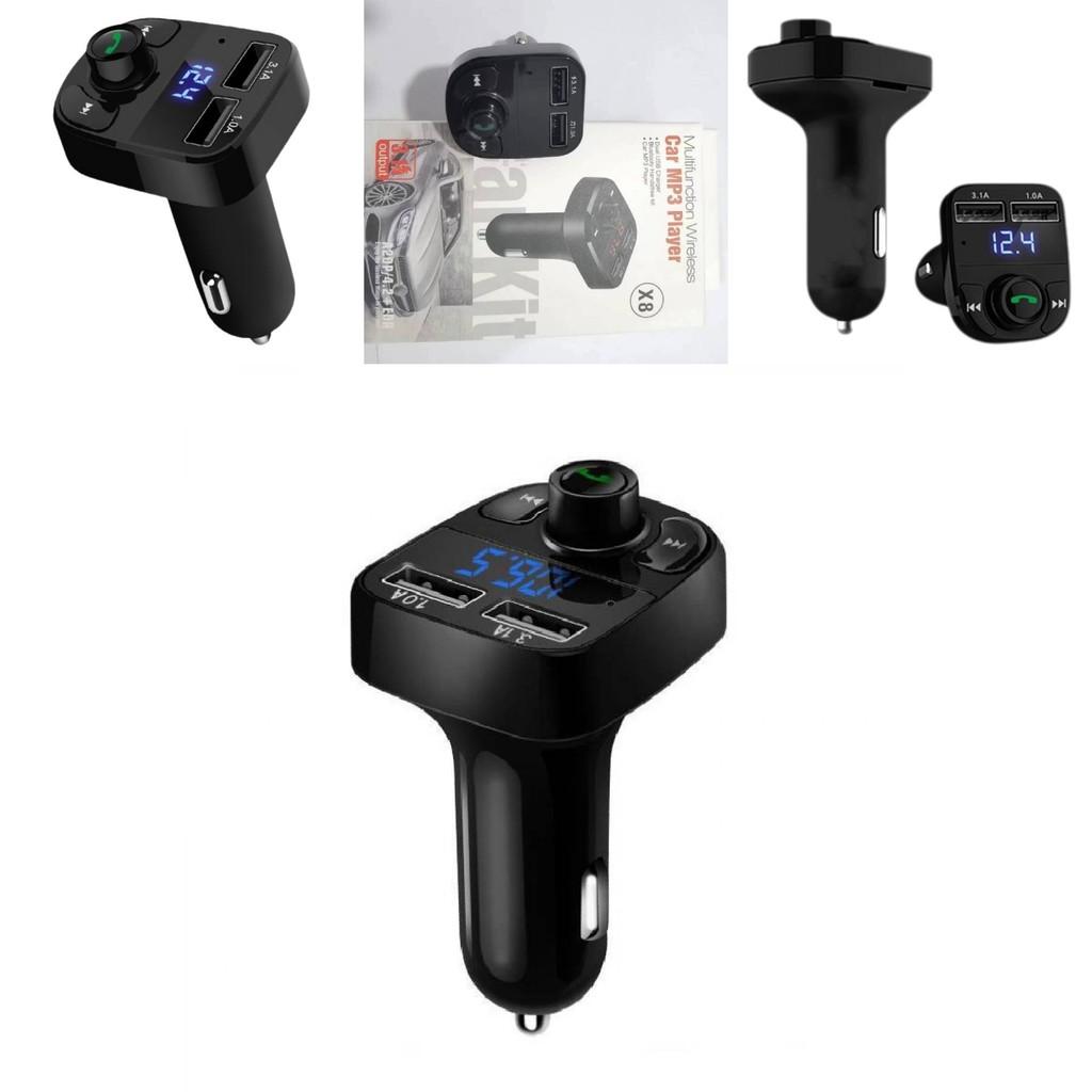 Car Bluetooth Receiver Charger Lossless Sound Quality Fm Transmitter Card Insert Car Mp3 Bluetooth Player