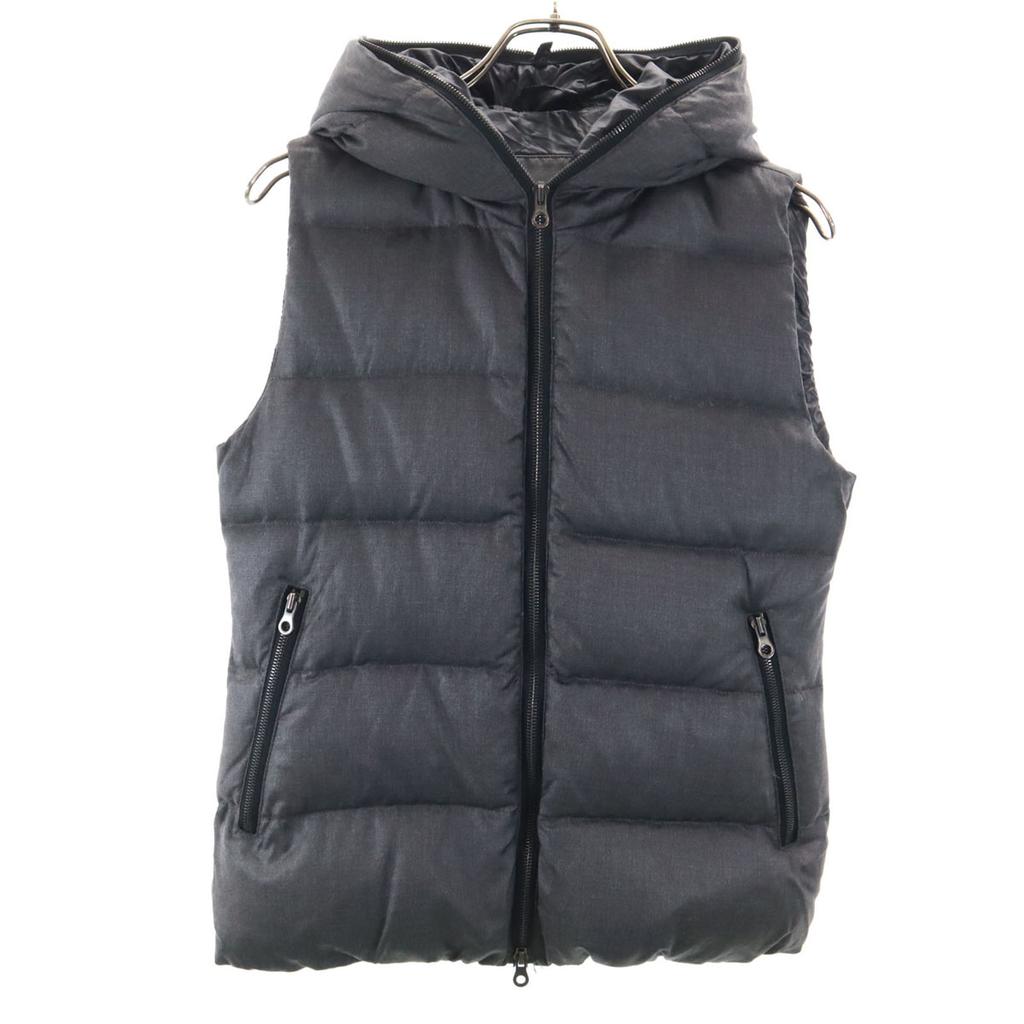 DUVETICA Down Vest 40 Gray Men's Used