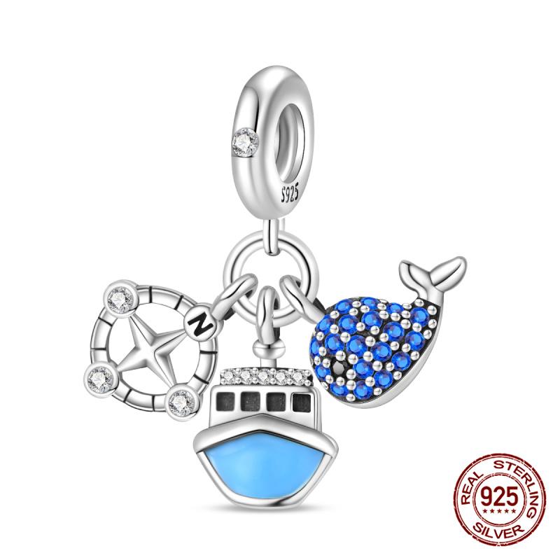 100% Copper Metal Motorcycle Bead Components Bicycle Charm Bead Components Compatible With Authentic Original Bracelet High Quality Fine Jewelry Do