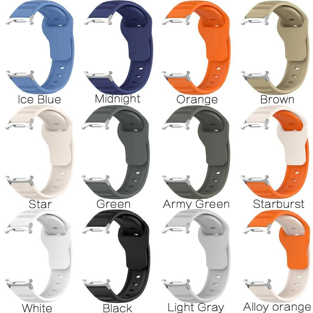 Silikonový řemínek pro Samsung Galaxy Watch Ultra 47mm měkký sportovní pásek Prodyšný vodotěsný náramek Galaxy Watch 7 Ultra náhradní náramek