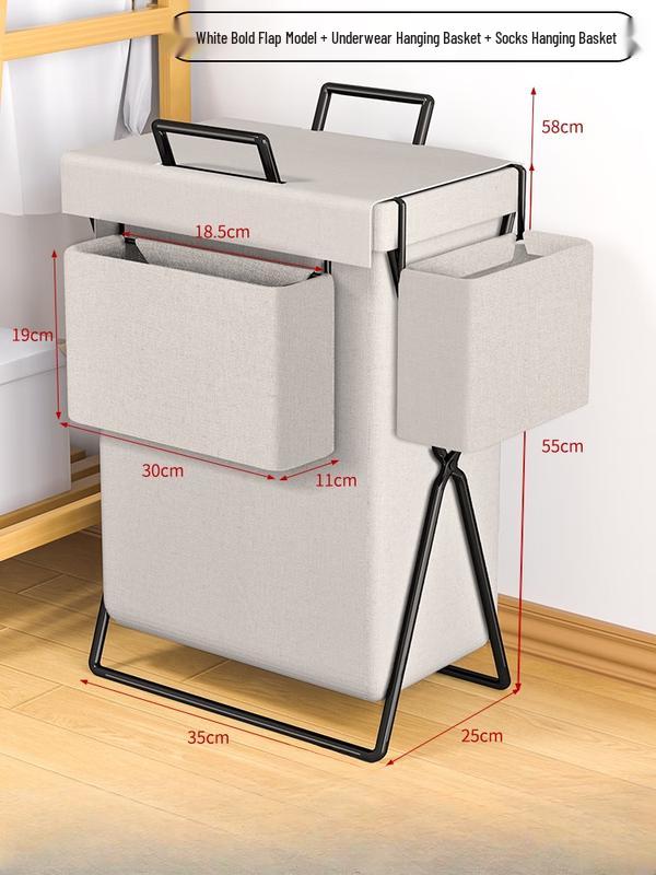

Shixun Foldable Laundry Hamper with Flip Lid