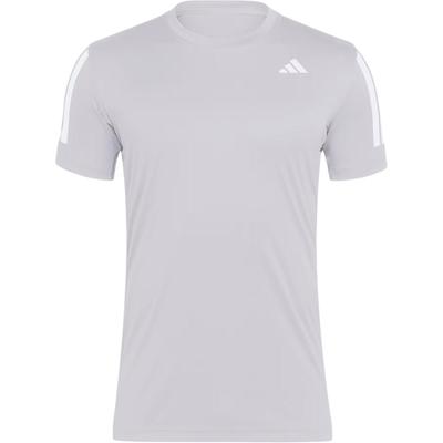 Tennis 3-Stripes SS25 Club Comfortable Short Sleeve T-Shirt Men Tops Honor-Grey JZ3490