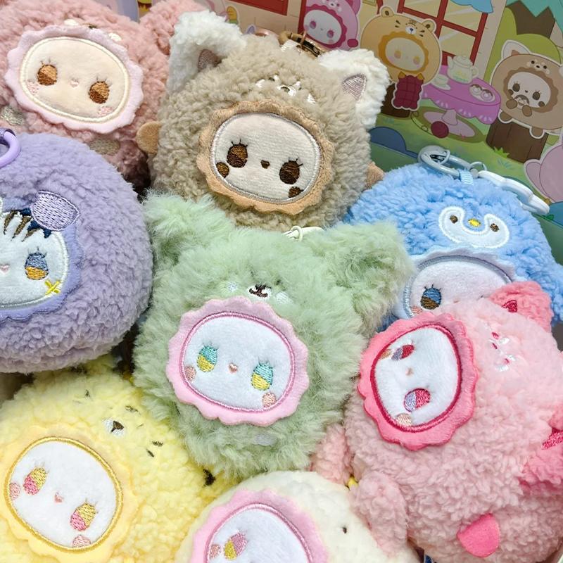 Emma Secret Realm Forest Blind Box Series Rua Rua Zoo Plush Toy Kawaii Backpack Pendant Creative Decoration Mystery Box Fun Gift